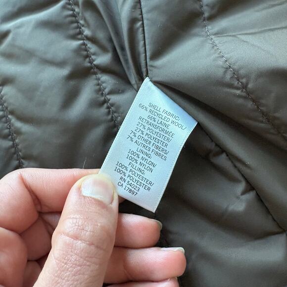 Banana Republic Men’s Wool Green Coat - Picture 4 of 5